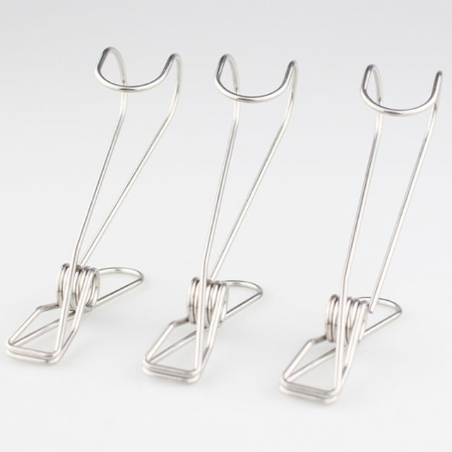 다용도 스텐 집게 고리 후크집게 멀티클립 1P