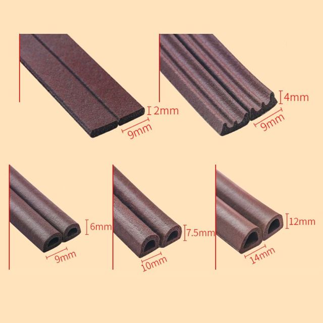 창문 틈막이 문풍지 대형 I형 E형 D형 방한 방풍 필름