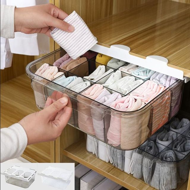 키밍 속옷 정리 수납함 다용도 보관함 칸막이 세트