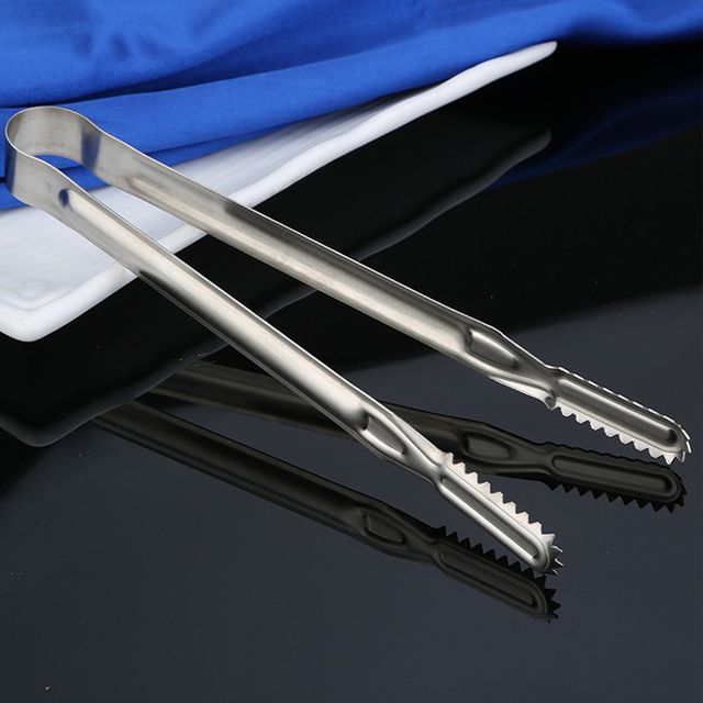 식당 캠핑 불멍 바베큐 스텐 주방 고기 집게 35cm