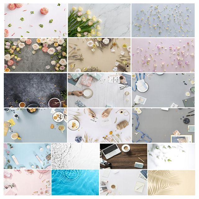 키밍 입체 사진 촬영 양면 배경지 스튜디오 소품