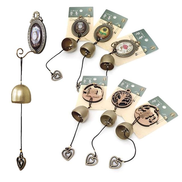 앤드하우스819 인테리어 문종 1구 자석부착 도어벨