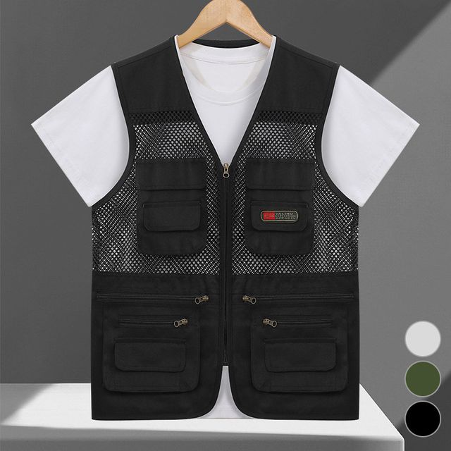 아웃도어 멀티포켓 메쉬 조끼 ELC-9037