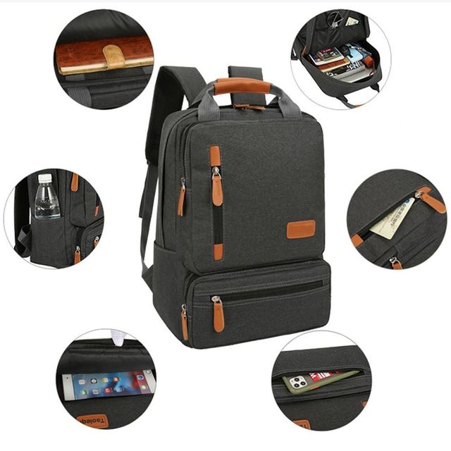 남자 직장인 여행용 백팩 세트 캠핑 배낭 보관용 가방