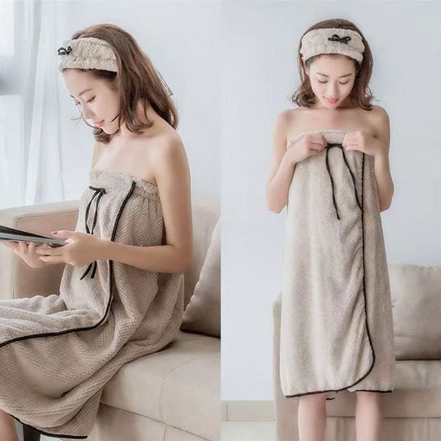 욕실 속건 드라이 헤어 수건 타올 세트 3종