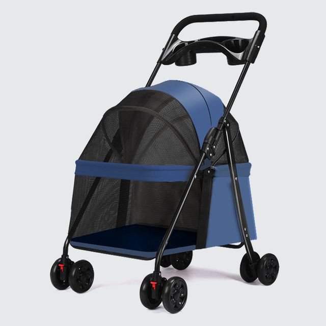 강아지 개모차 반려동물 분리형 접이식 펫모차 4컬러