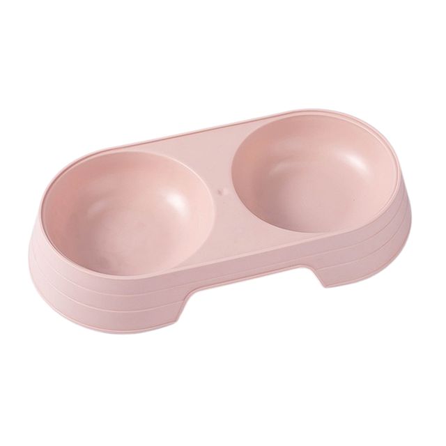 반려동물 라이트 듀얼 2구 볼 식기 그릇 H-00051