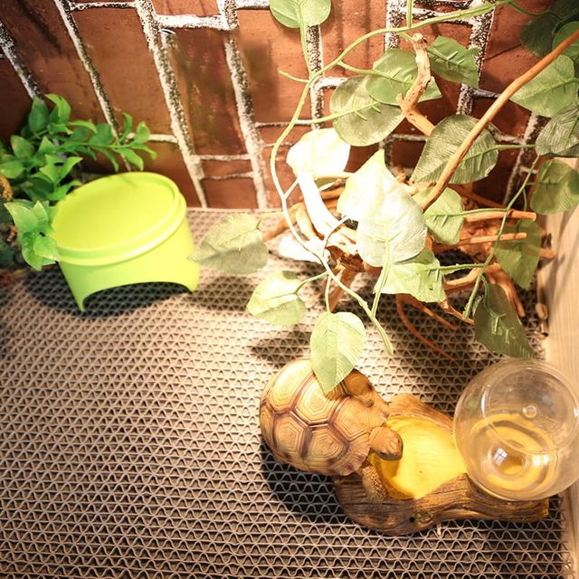 3in1 파충류 매트 보습 방수 패드 바닥재 40 x 40cm