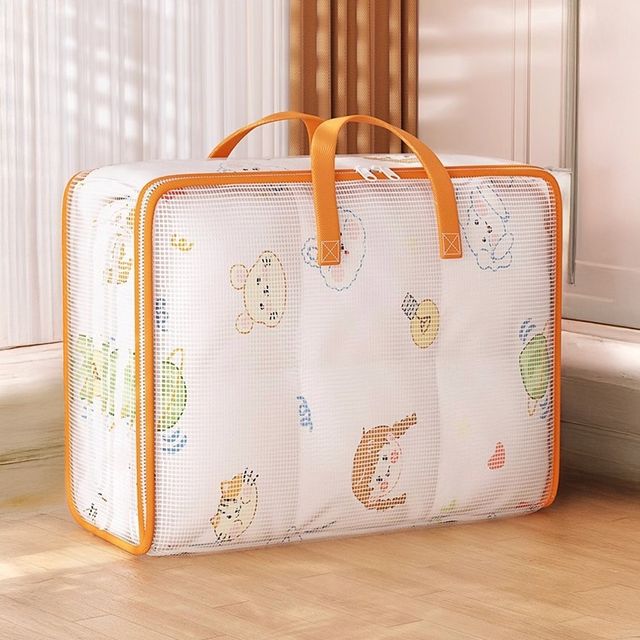 투명 이불정리함 패브릭 옷수납 가방 보관함 ROS-1006323