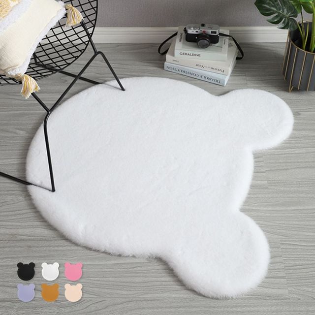 키밍 곰돌이 디자인 거실 카펫 복유럽 스타일 침실 매트