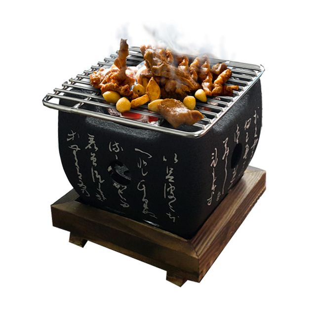 고체연료 숯불 일본화로 소형 화롯불