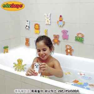 에듀쉐이프 어린이 목욕 놀이 장난감 완구 퍼니믹스