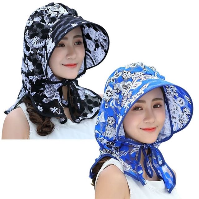 레이스 일모자 썬캡 아웃도어 비치모자 챔모자 농사