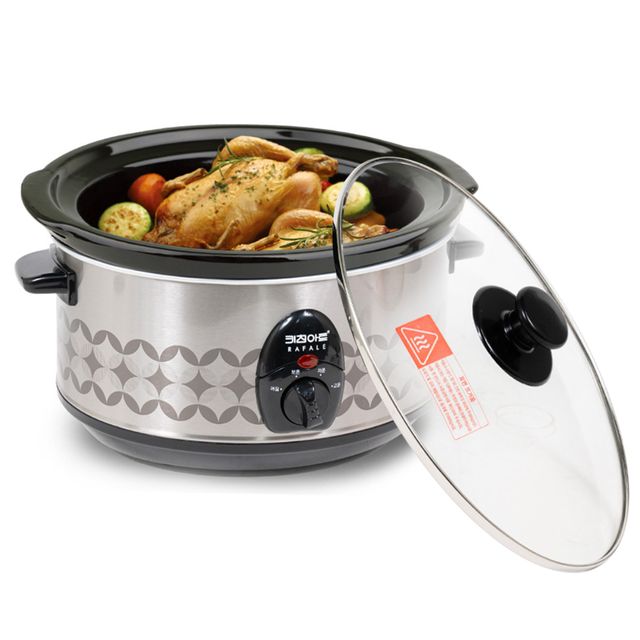 키친아트B20 라팔 슬로우 쿠커 전기냄비 3.2L 저열식 전기쿠커 세라믹