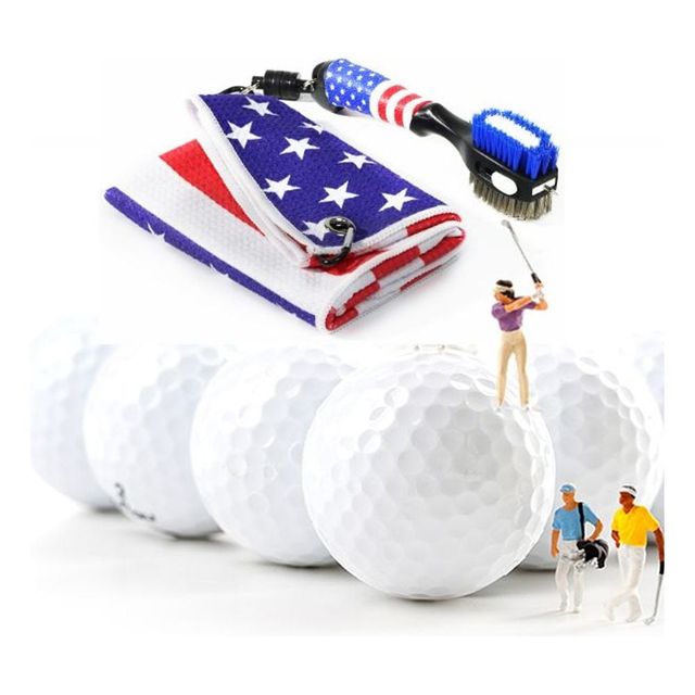 키밍 골프채 클리너 브러시와 타월 세트 청소 도구