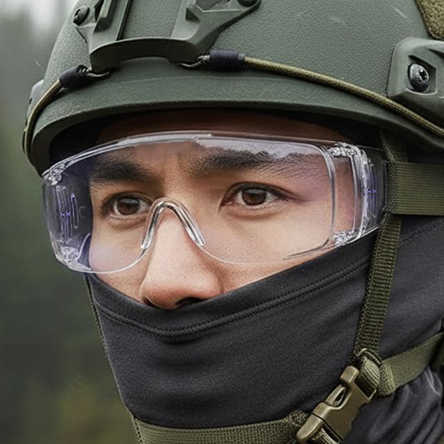 아카데미17506 슈팅고글 서바이벌 보안경 안경고글 투명고글