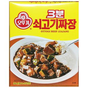 오뚜기 쇠고기 3분짜장 식자재 간편식 (200gX24개)