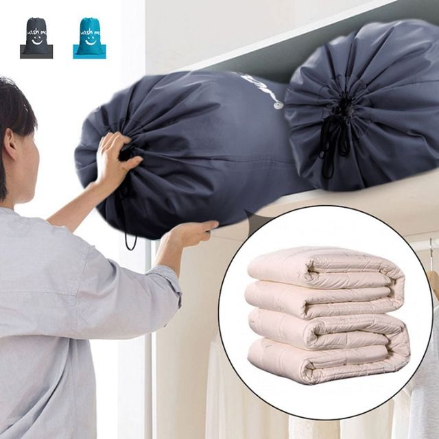 키밍 대용량 부직포 정리 수납 가방 다용도 주머니