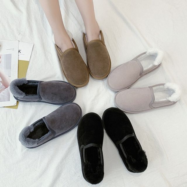 털안감 투웨이 여성 슈즈 폭신한 투웨이 슈즈 숏부츠