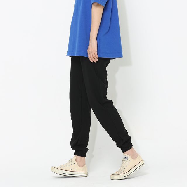 린넨팬츠 마바지 조거팬츠 조거바지 220351