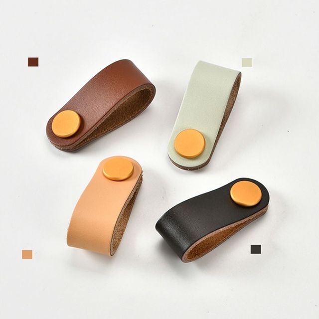 가죽 옷장 서랍용 다용도 인테리어 손잡이 세트