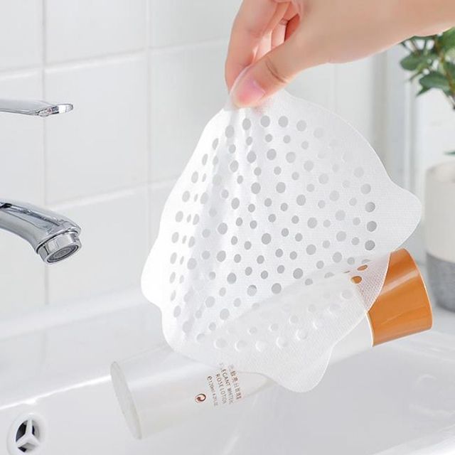 일회용 머리카락 거름망 배수구망 욕실 청소 도구