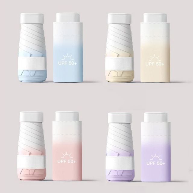 미니 휴대용 포켓 양우산 양산 수동 자외선차단