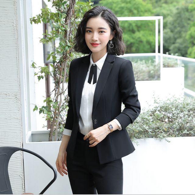 키밍 면접 여성 슈트세트 블랙자켓 오피스룩 정장세트