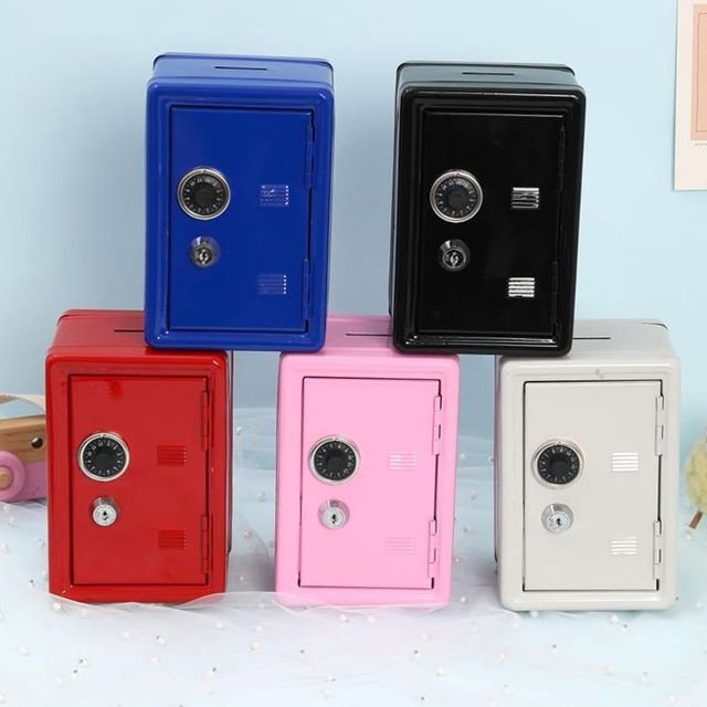키밍 비밀 현금 보관함 소형 금고 안전한 사무용 자금 관리
