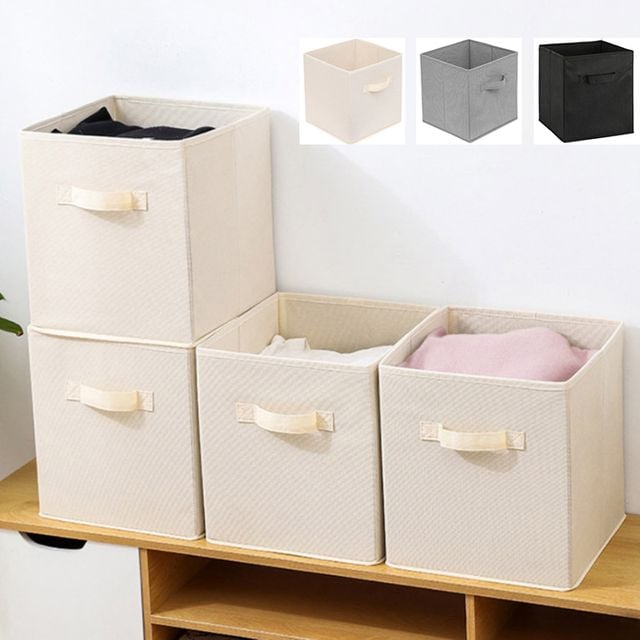 접이식 패브릭 소품수납함 보관함 정리함 다용도 상자