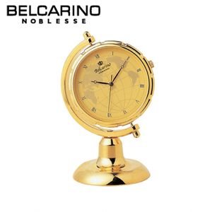 BELCARINO 심플한 디자인 골드 탁상시계