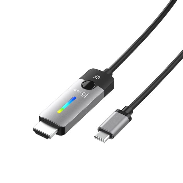 USB C to HDMI2.1케이블 8K60Hz 화면확장 미러링 1.8M