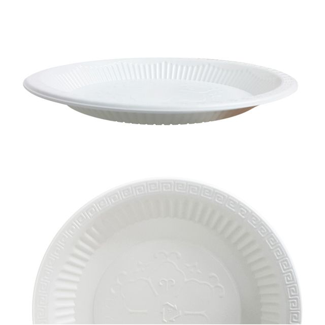 일회용품 위생접시 일회용기 230mm 대 50