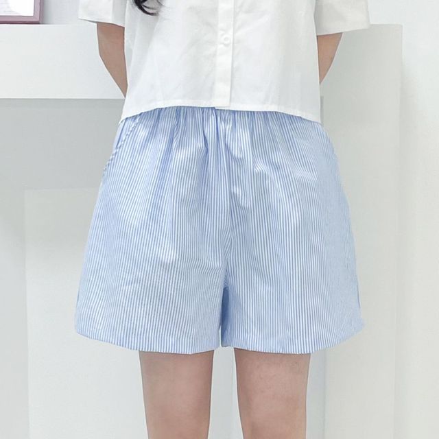 시어서커 스트라이프 반바지 HPC-1007847