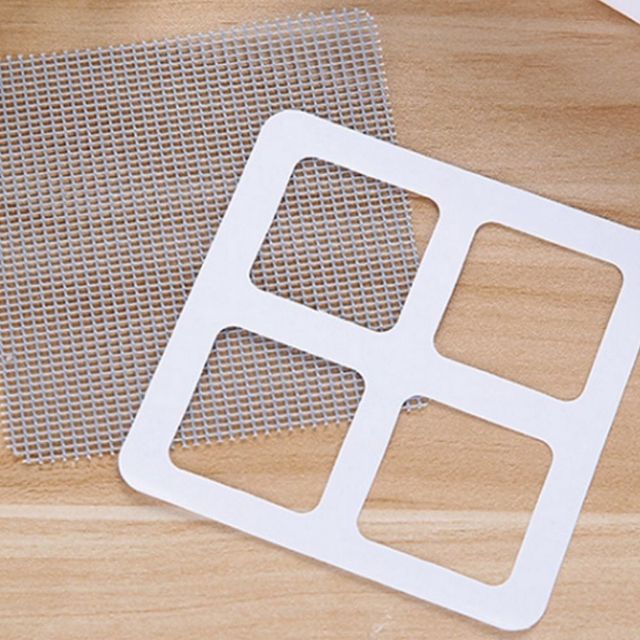 사각형 방충망 보수테이프 창문 방충망 시트 1개