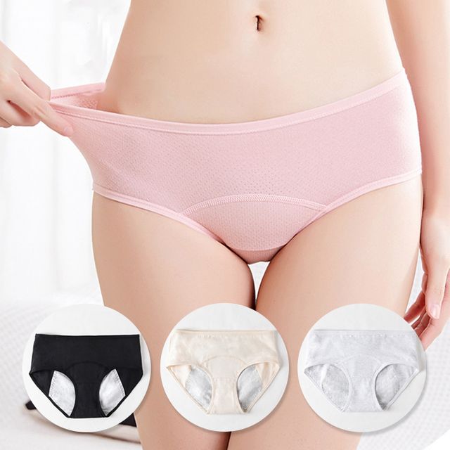 입는 여성 방수 생리 흡수 위생 팬티 첫 월경 선물