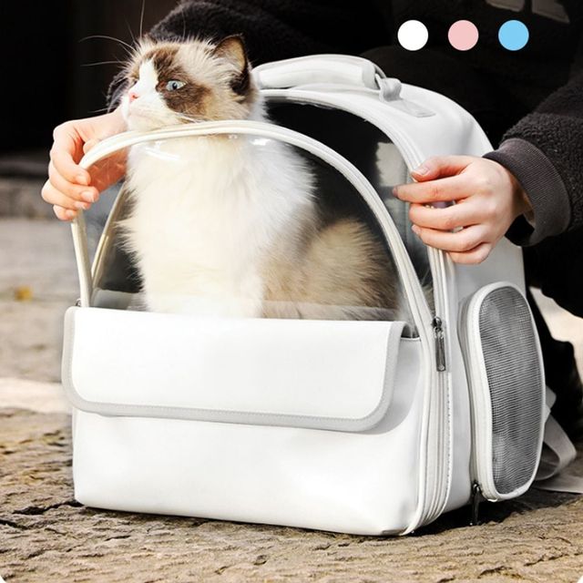 키밍 애완동물 이동 가방 강아지 고양이 캐리어 경량 편리함