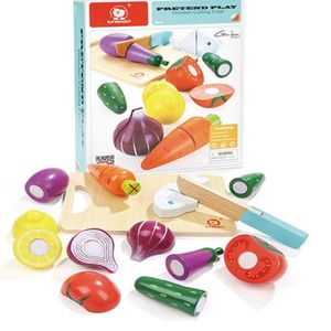 어린이 장난감 완구 야채 음식 썰기 역할 소꿉 놀이