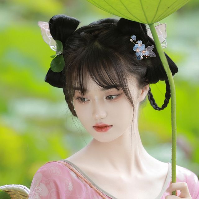 플라워 헤어클립 앞머리 미니 머리핀 SL-1005368