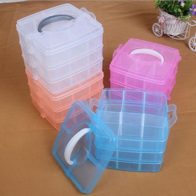 키밍 다용도 핸들 휴대용 악세사리 수납함 쥬얼리