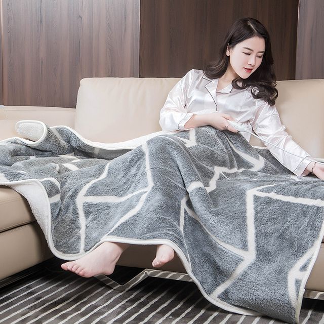 [해외] 매트 전기 이불 몸을 따뜻한 가정용 전기 담요 더블