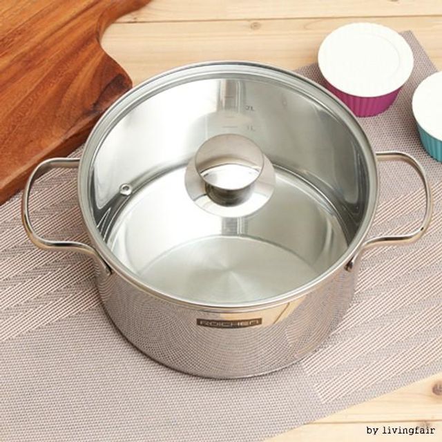 로이첸 케셀  스텐냄비20cm 스텐양수냄비 스텐냄비
