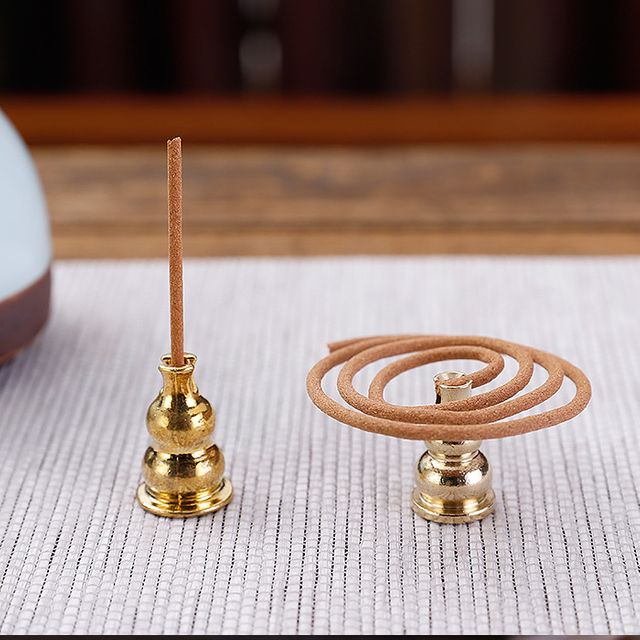 인센스 홀더 향 피우기 스틱 페이퍼 꽂이 받침 트레이