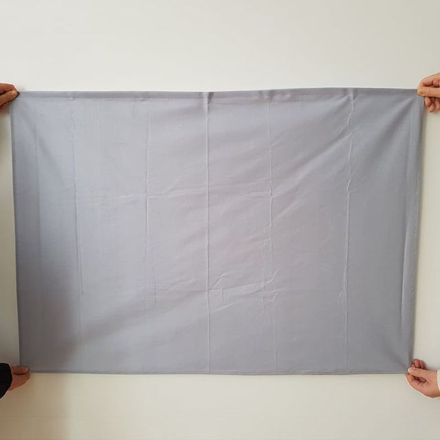 단색 찍찍이 가림막 커튼 바란스 60x90cm 실내 인테리어용