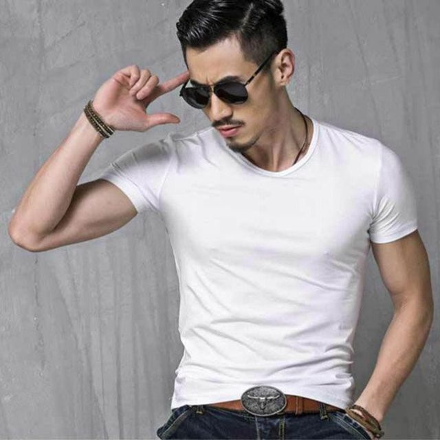 남성 무지 반팔 티셔츠 기본 스타일 면티 4가지 색상 선택 가능