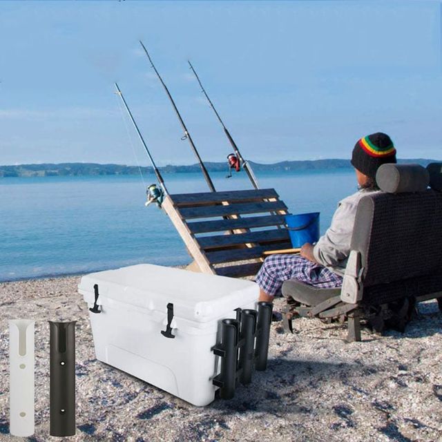 키밍 낚시대 꽂이 플라스틱 로드홀더 받침대