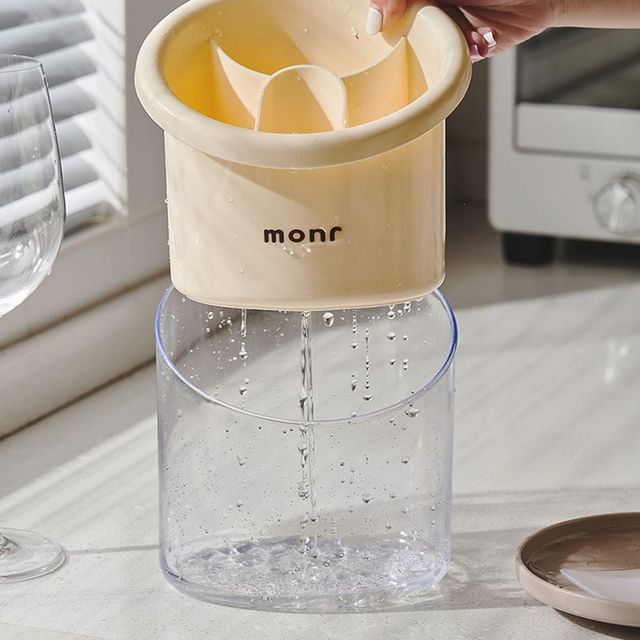 물빠짐 식기 수납함 정리 수저통 주방 정리함