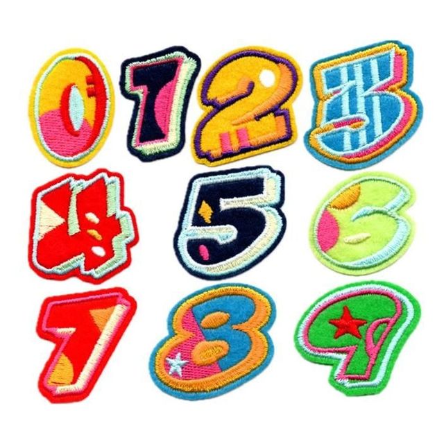 알파벳 패치 옷수선 스티커 DIY 이니셜 자수 장식