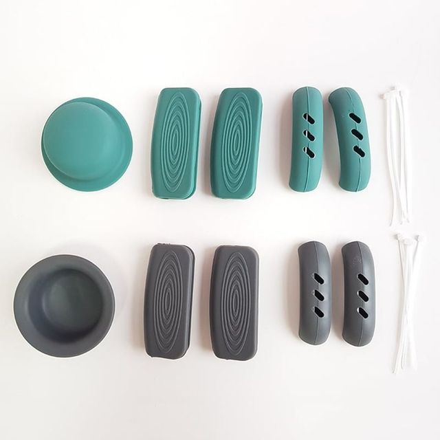 내열 냄비 손잡이 커버 세트 주방용품 안전 보호대