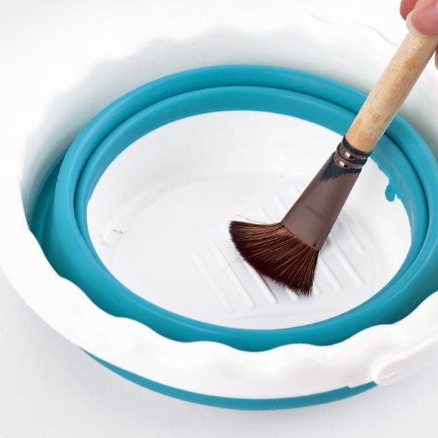 접이식 수채화 실리콘 물통 다용도 휴대용 물통